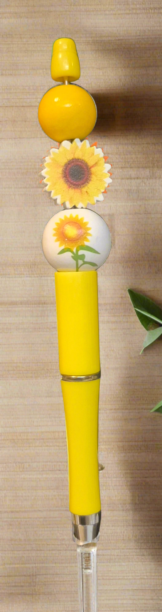 Sun flower Beaded Pens