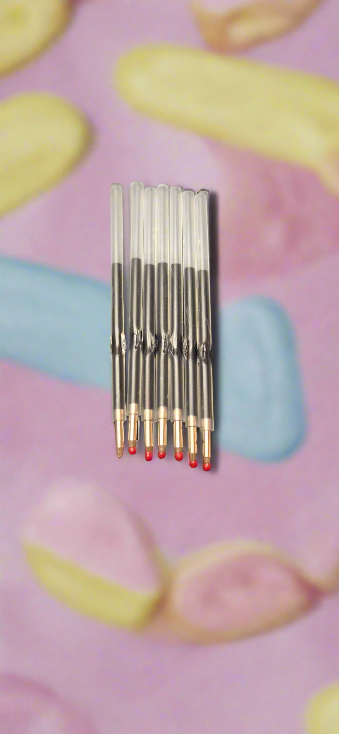 Pink Ribbon Beaded Pens