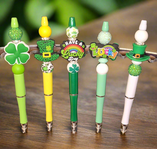 Irish beaded silicone pens