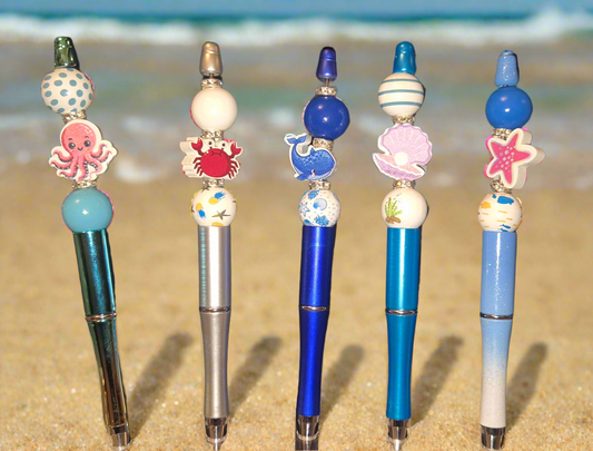 Under the Sea Beaded Pens